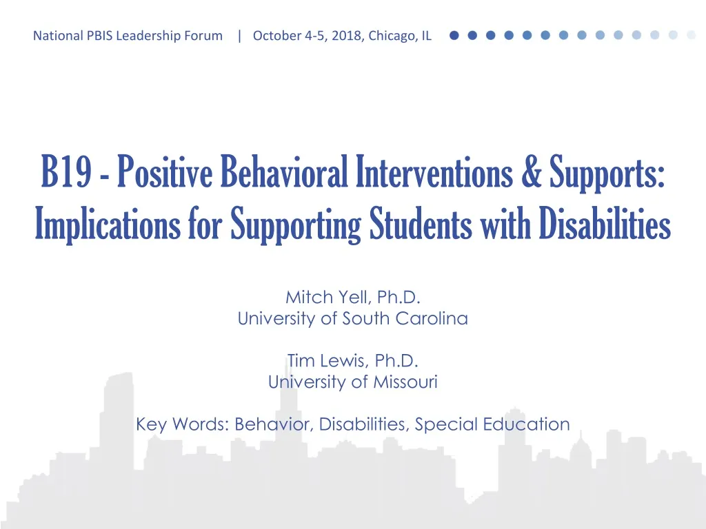 b19 positive behavioral interventions supports n.