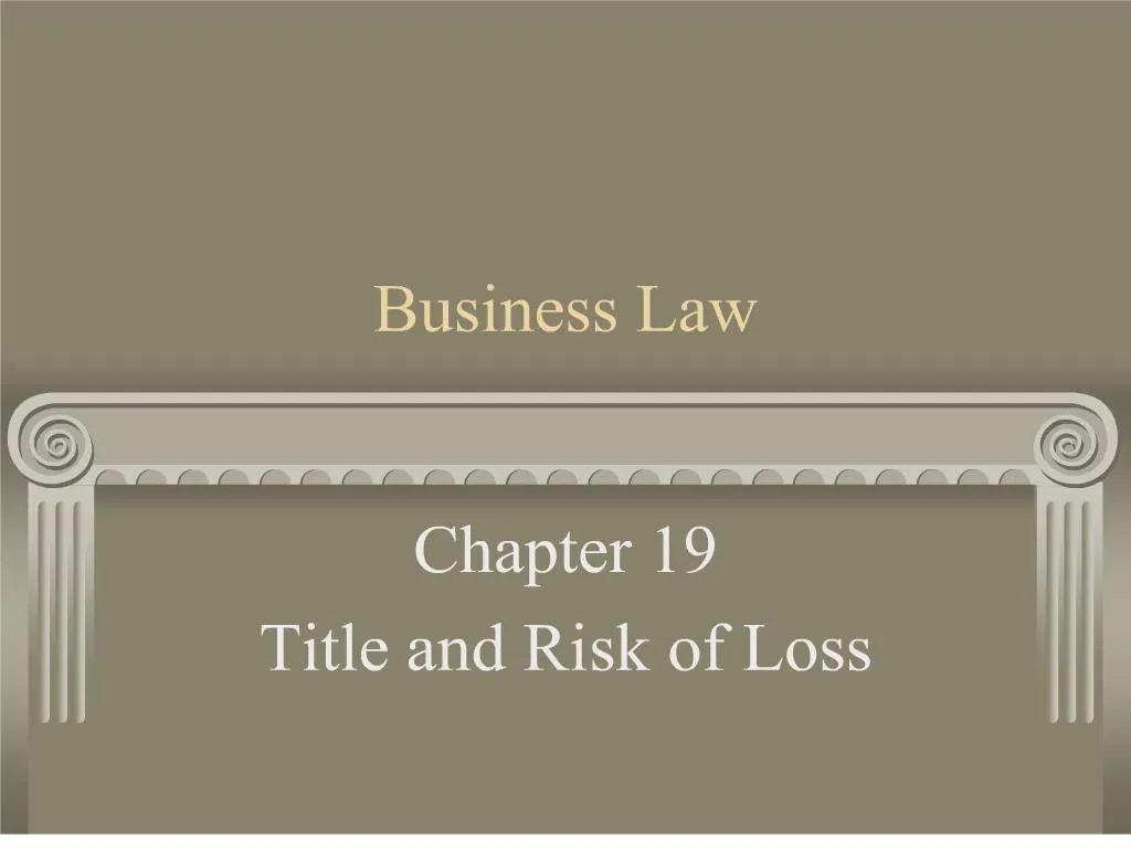 PPT - Business Law PowerPoint Presentation, Free Download - ID:142288