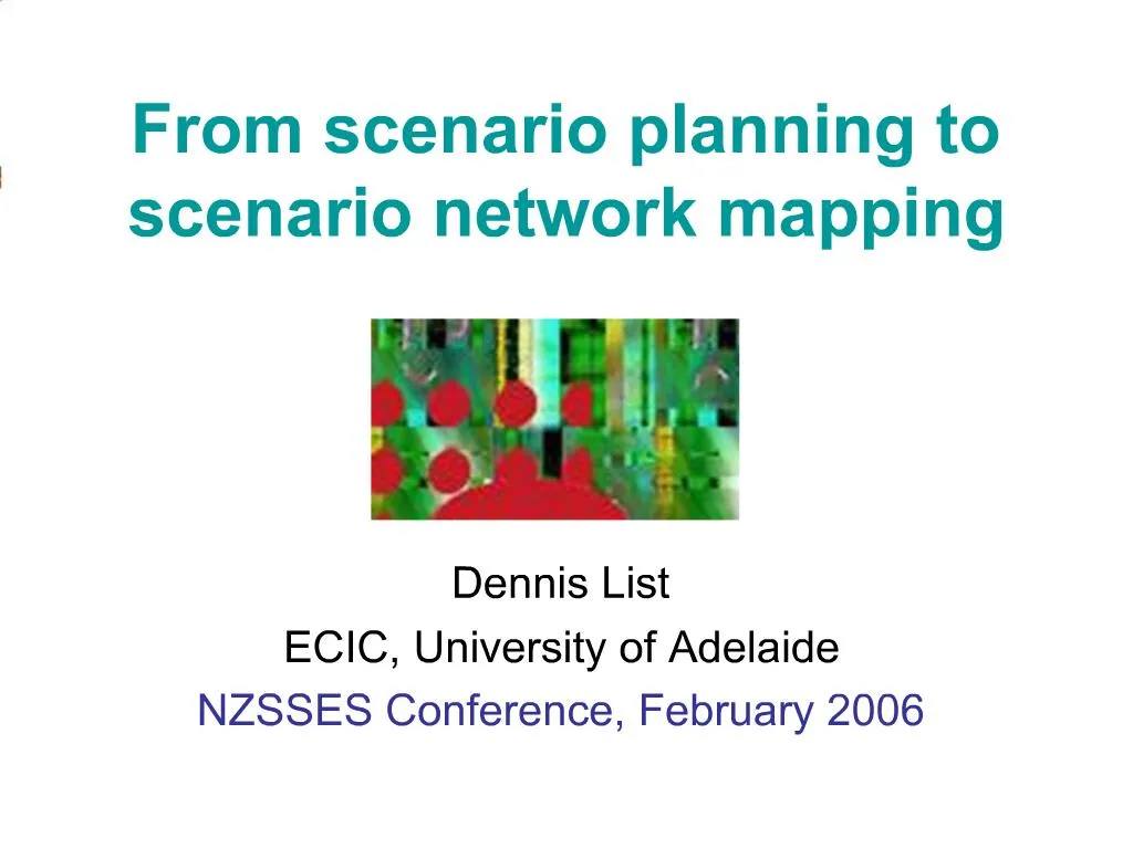 Ppt From Scenario Planning To Scenario Network Mapping Powerpoint Presentation Id