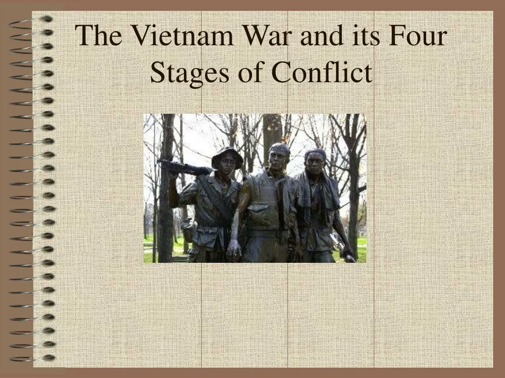 the vietnam war and its four stages of conflict n.