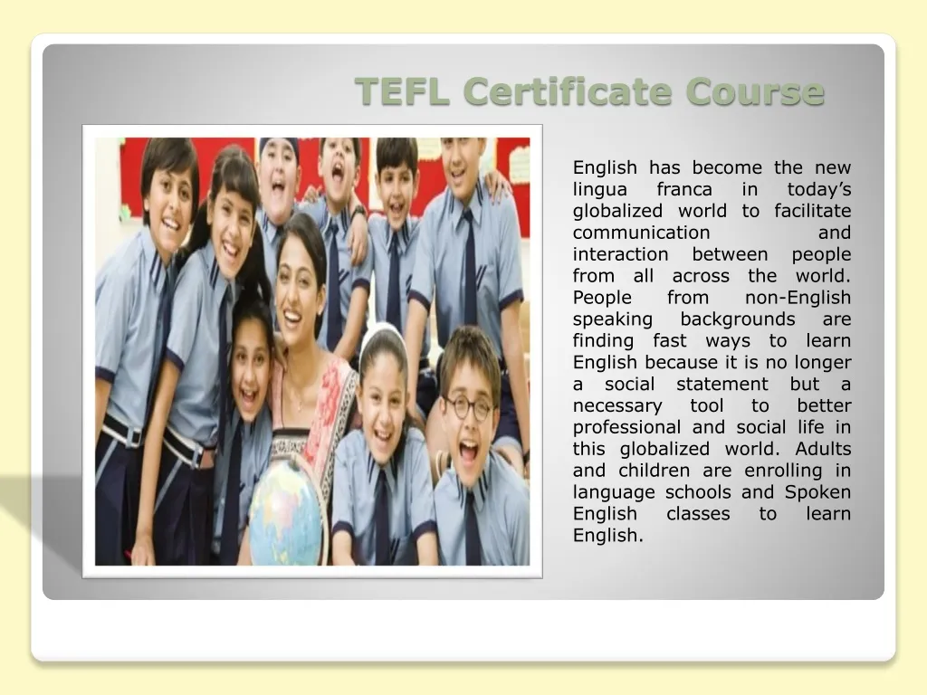 tefl certificate course n.