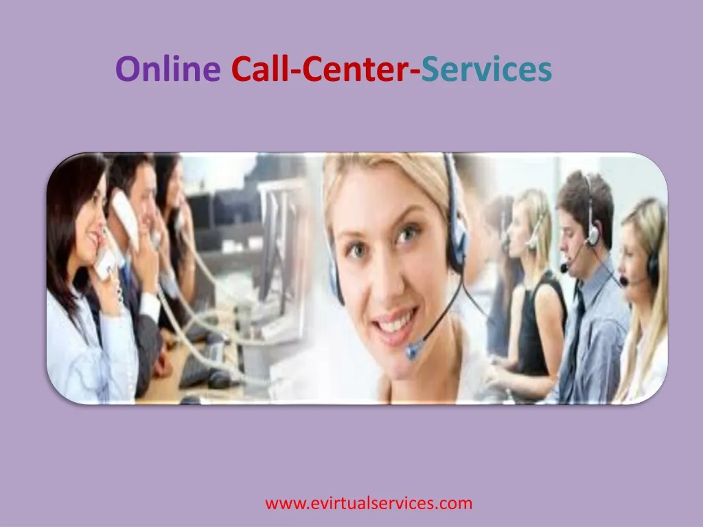 online call center services n.