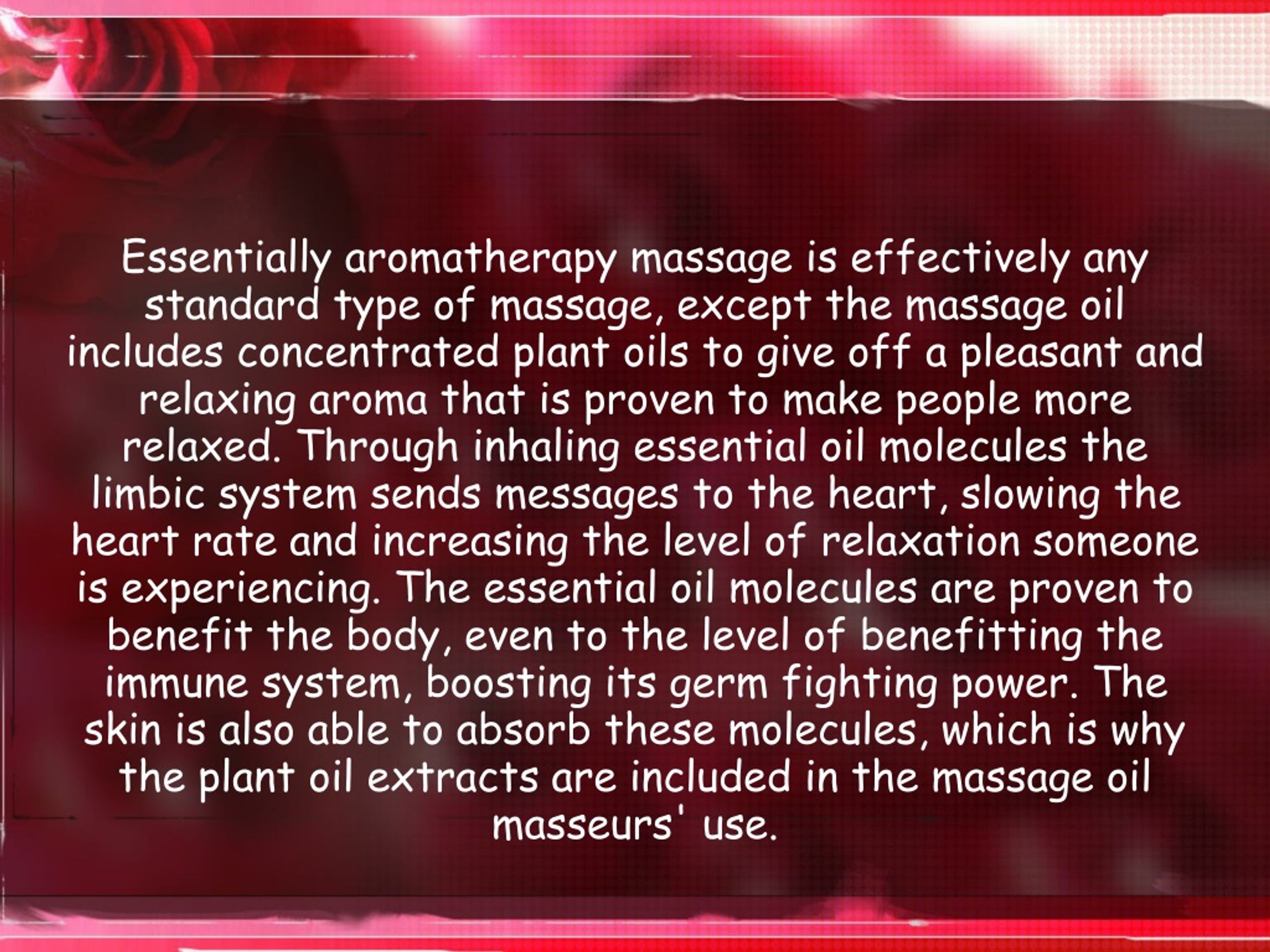 Ppt What Is Aromatherapy Massage Powerpoint Presentation Free Download Id1427819