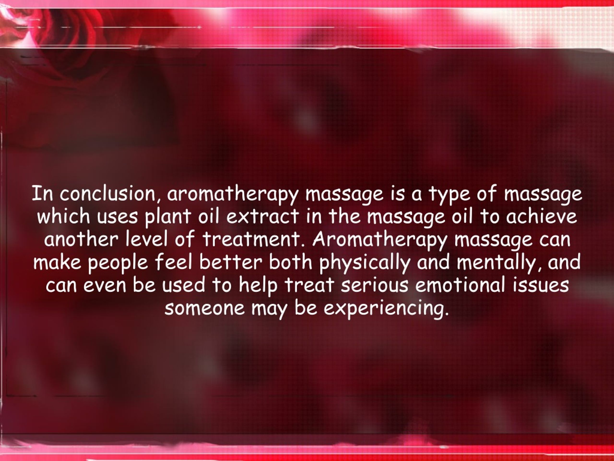 Ppt What Is Aromatherapy Massage Powerpoint Presentation Free Download Id1427819