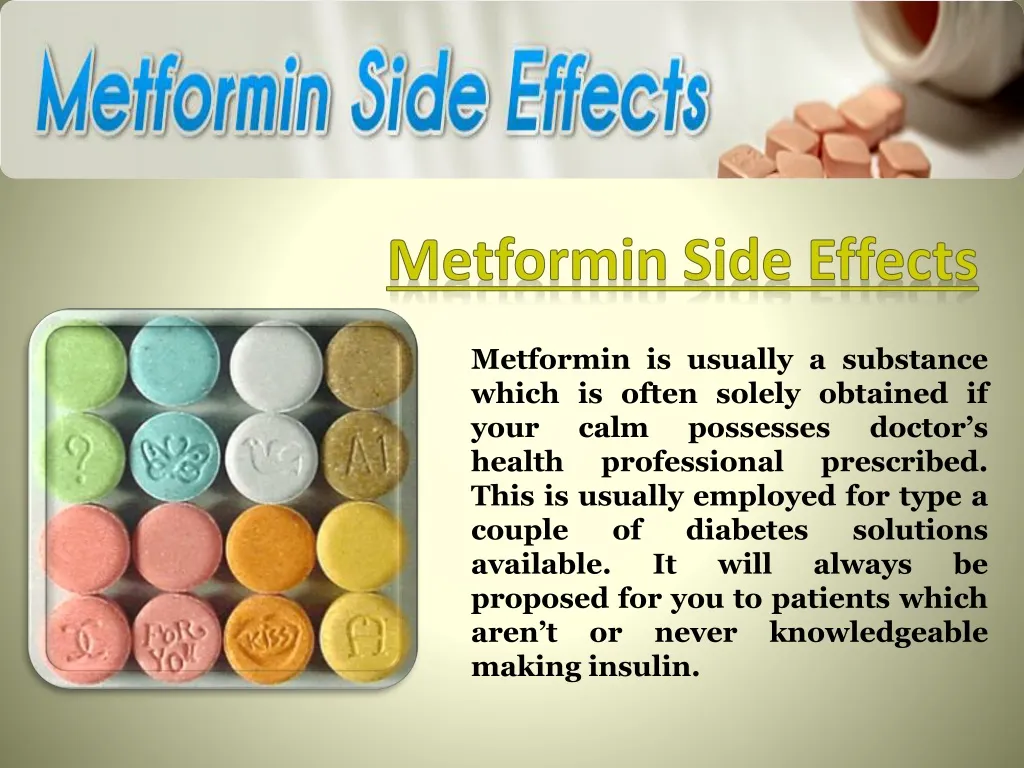 metformin side effects n.
