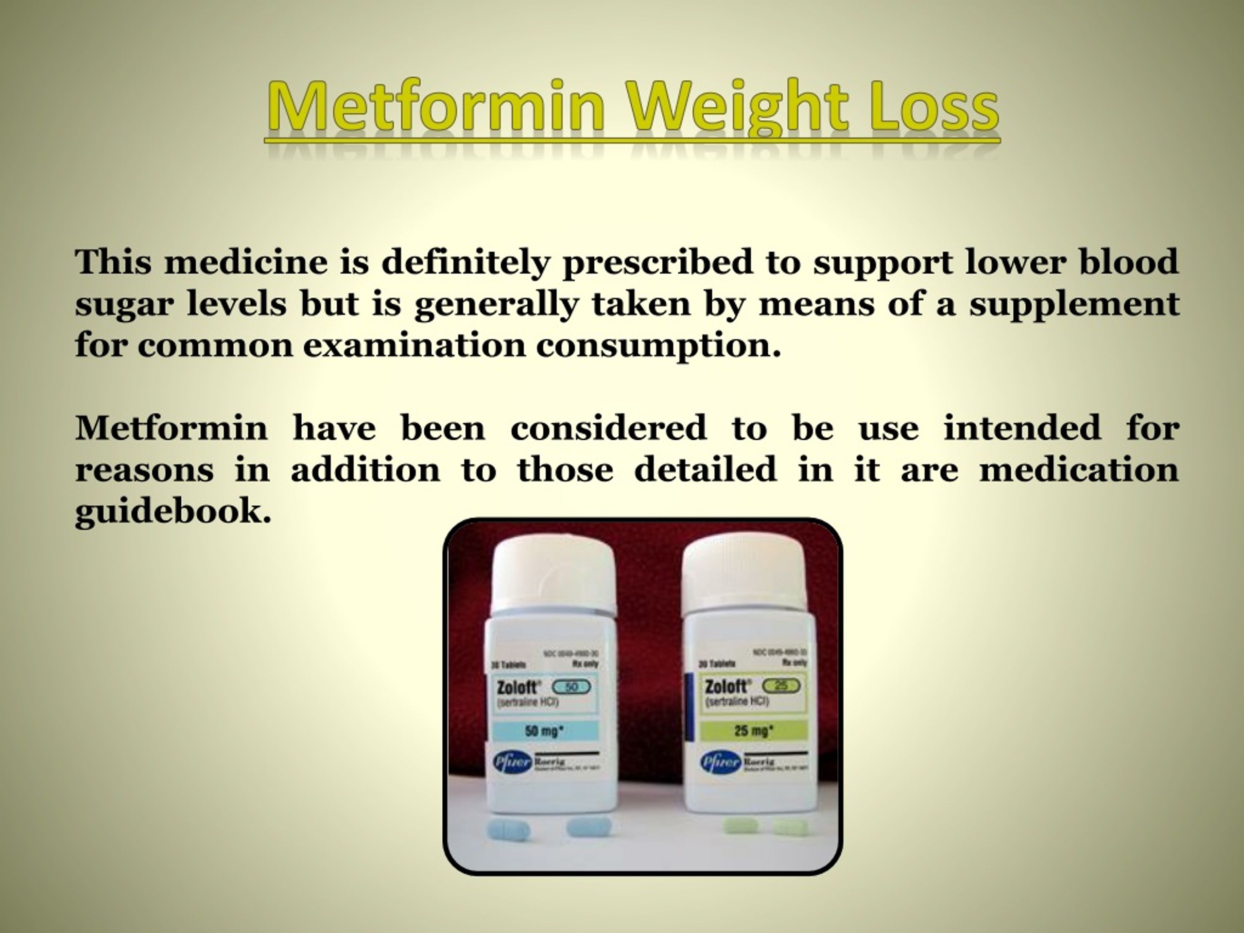 how does metformin work for weight loss