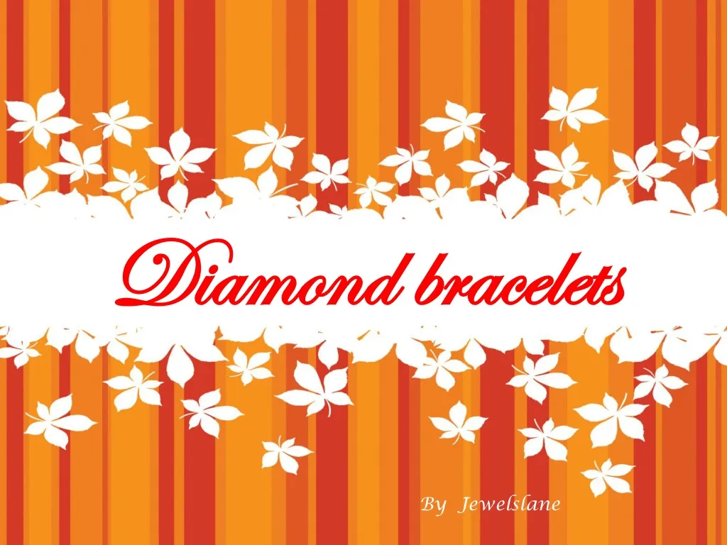 diamond bracelets n.