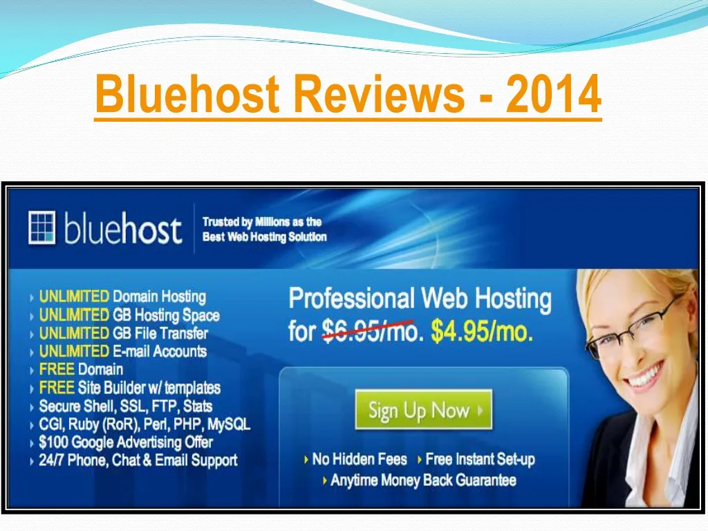 bluehost reviews 2014 n.