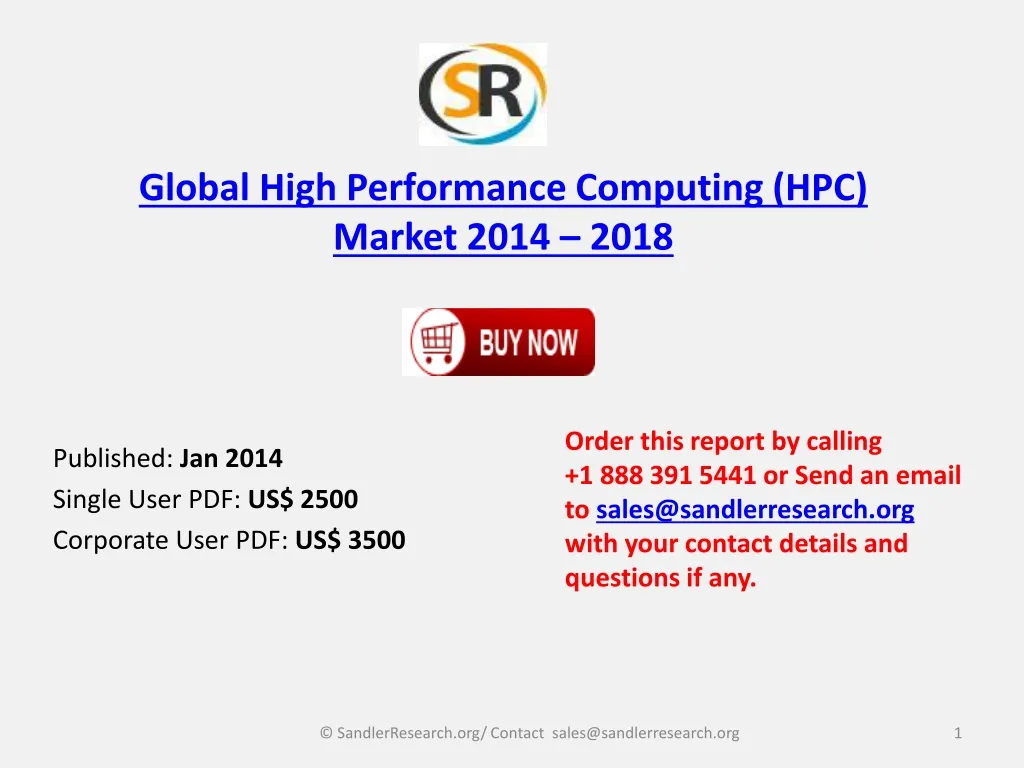 global high performance computing hpc market 2014 2018 n.