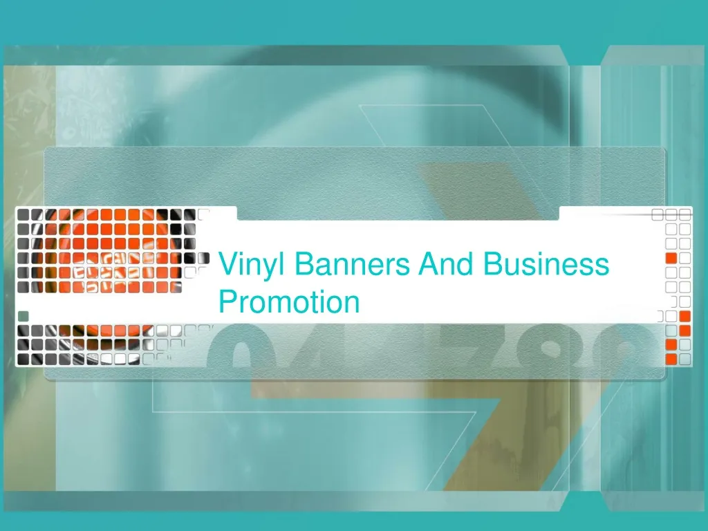 vinyl banners and business promotion n.
