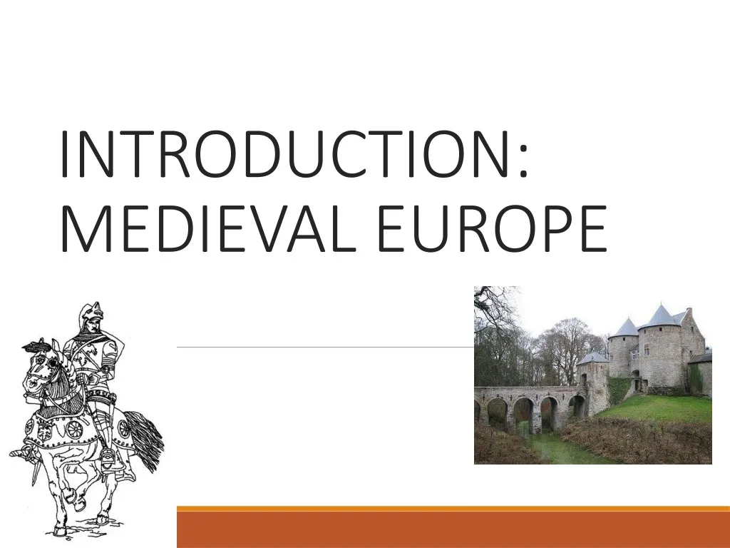 introduction medieval europe n.