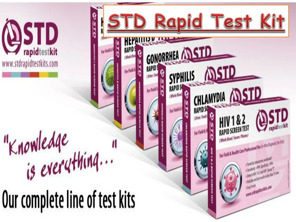 std rapid test kit n.