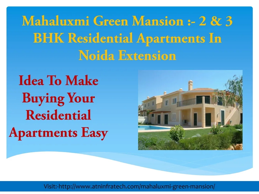 mahaluxmi green mansion 2 3 bhk residential apartments in noida extension n.