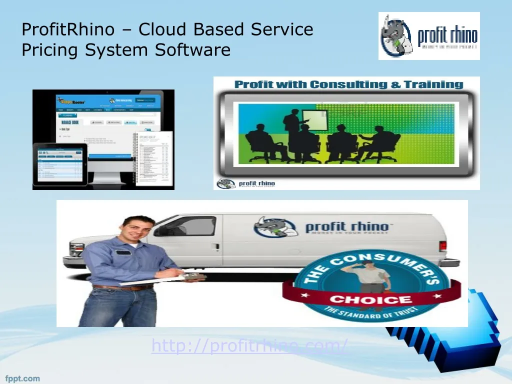 profitrhino cloud based service pricing system software n.