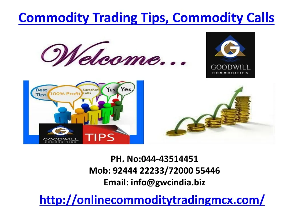 commodity trading tips commodity calls n.