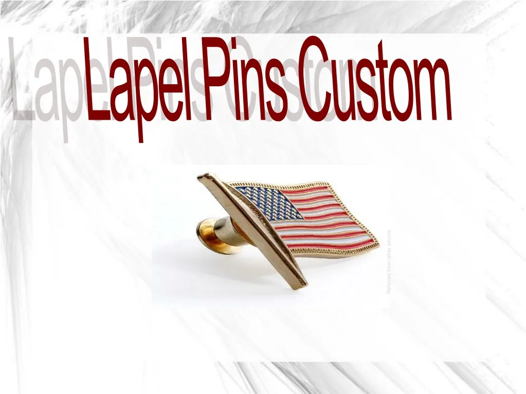 PPT Best Lapel pins Custom Designer PowerPoint Presentation, free