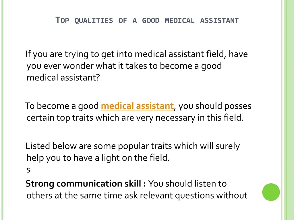 ppt-how-to-become-a-good-medical-assistant-powerpoint-presentation