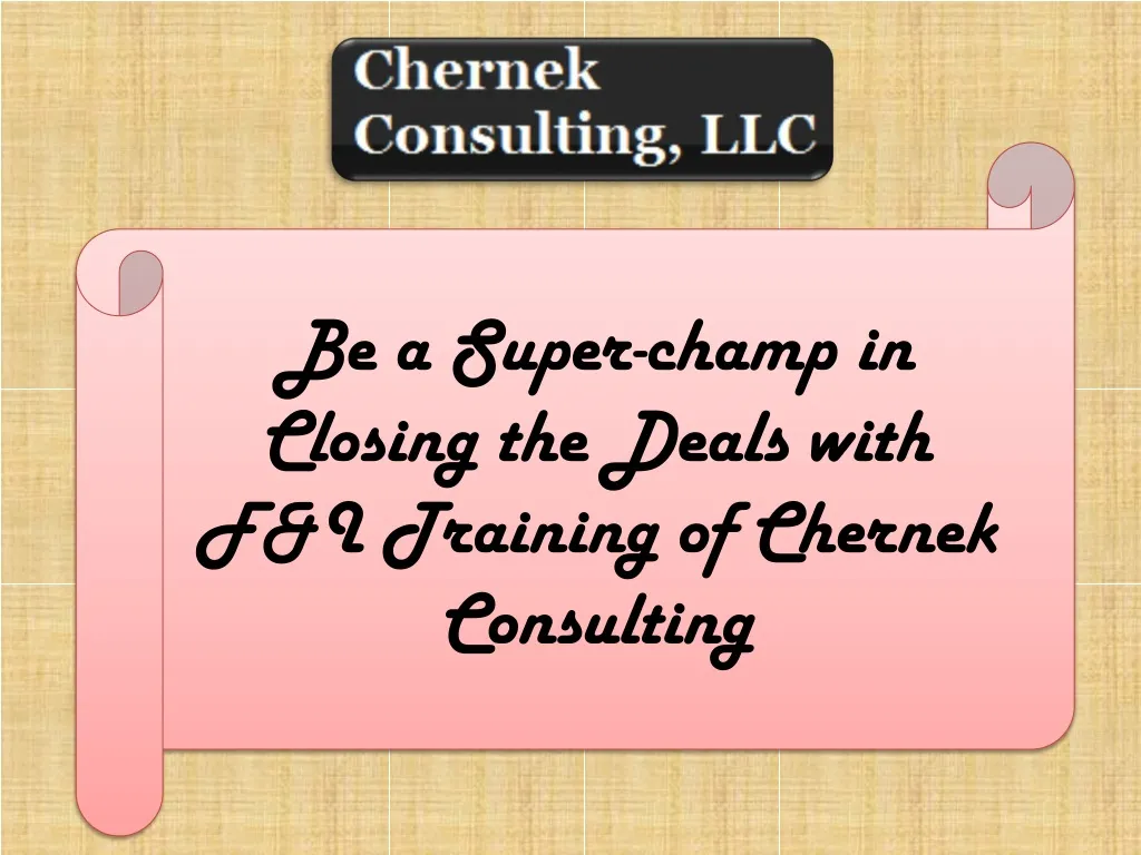 be a super champ in closing the deals with n.