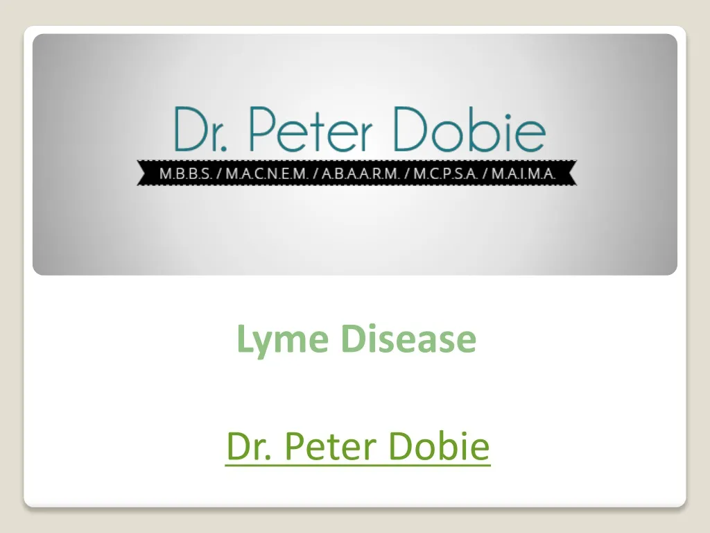 lyme d isease n.