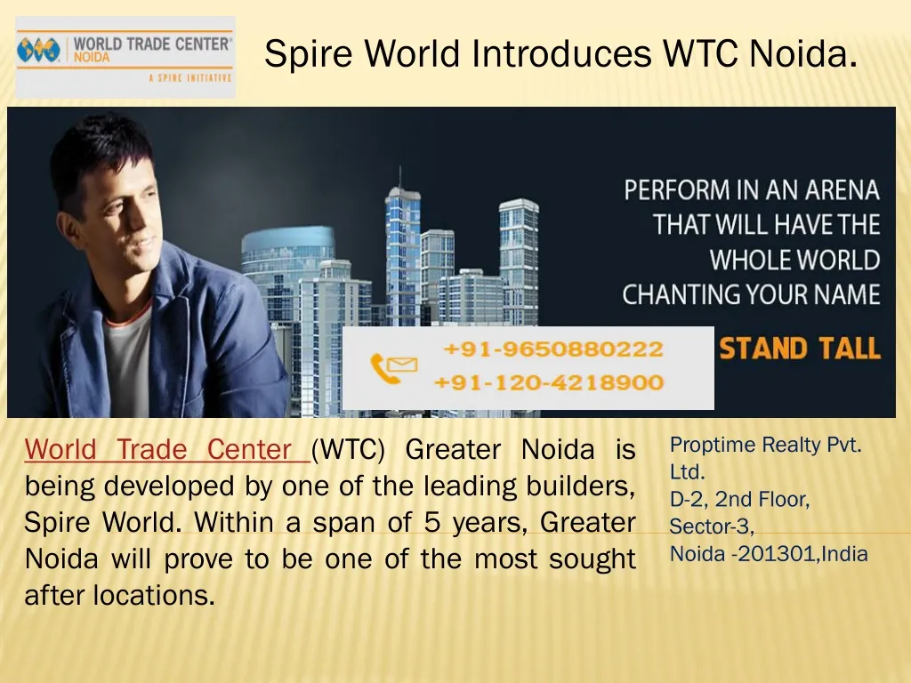 spire world introduces wtc noida n.