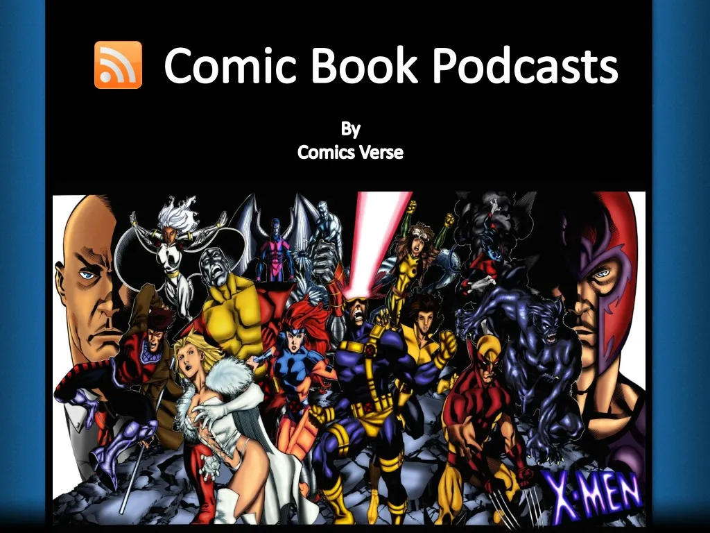 PPT Comic Book Podcasts PowerPoint Presentation, free download ID