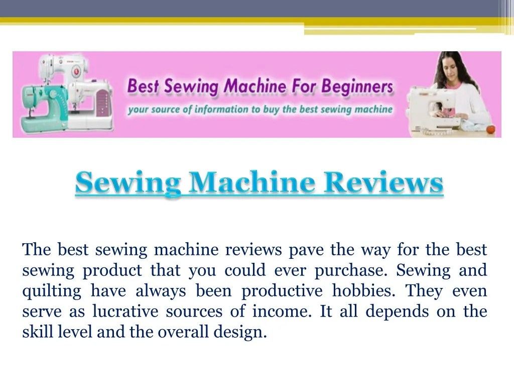 PPT Brother cs6000i Computerized Sewing Machine PowerPoint