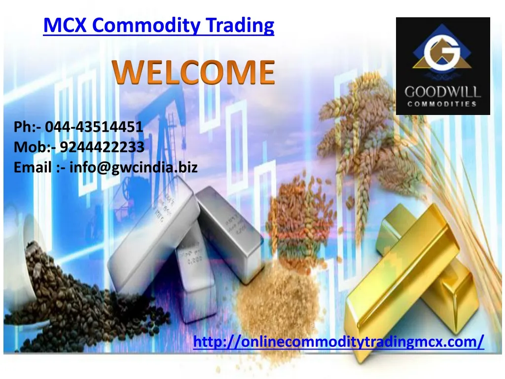 mcx commodity trading n.