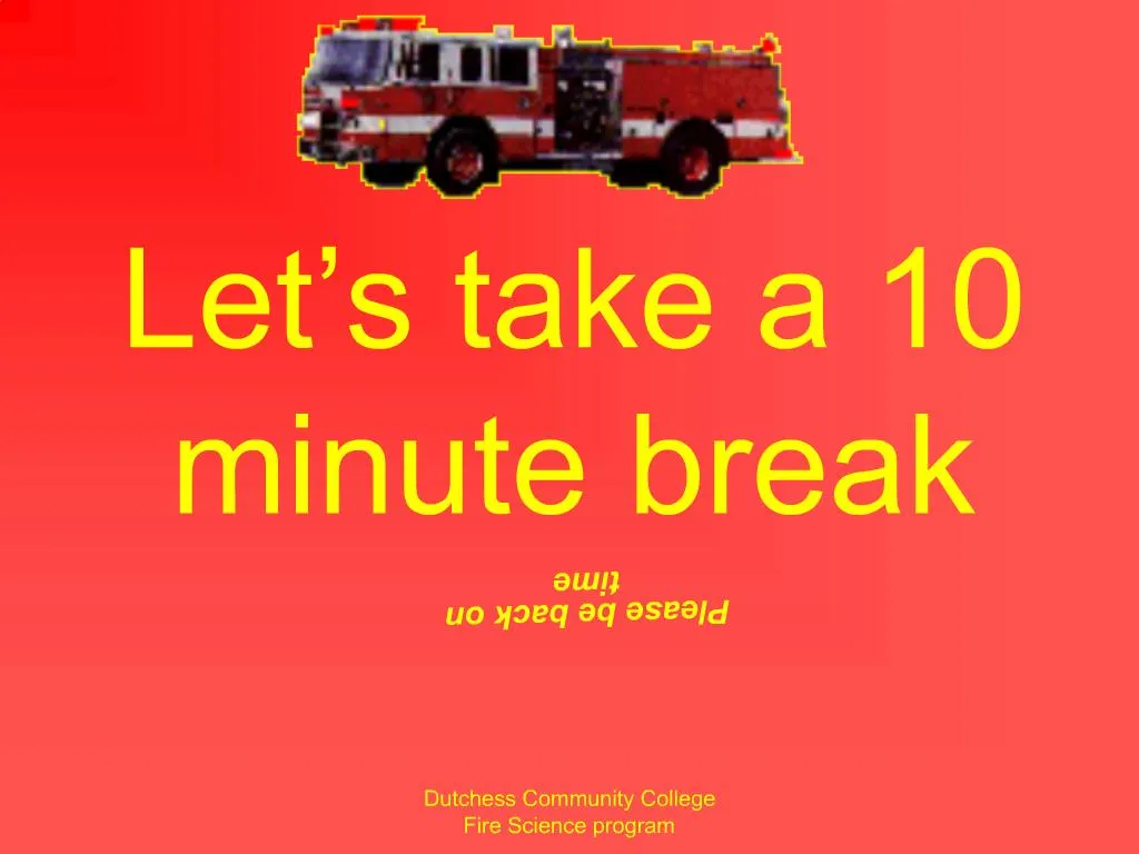 20 minute break reminder