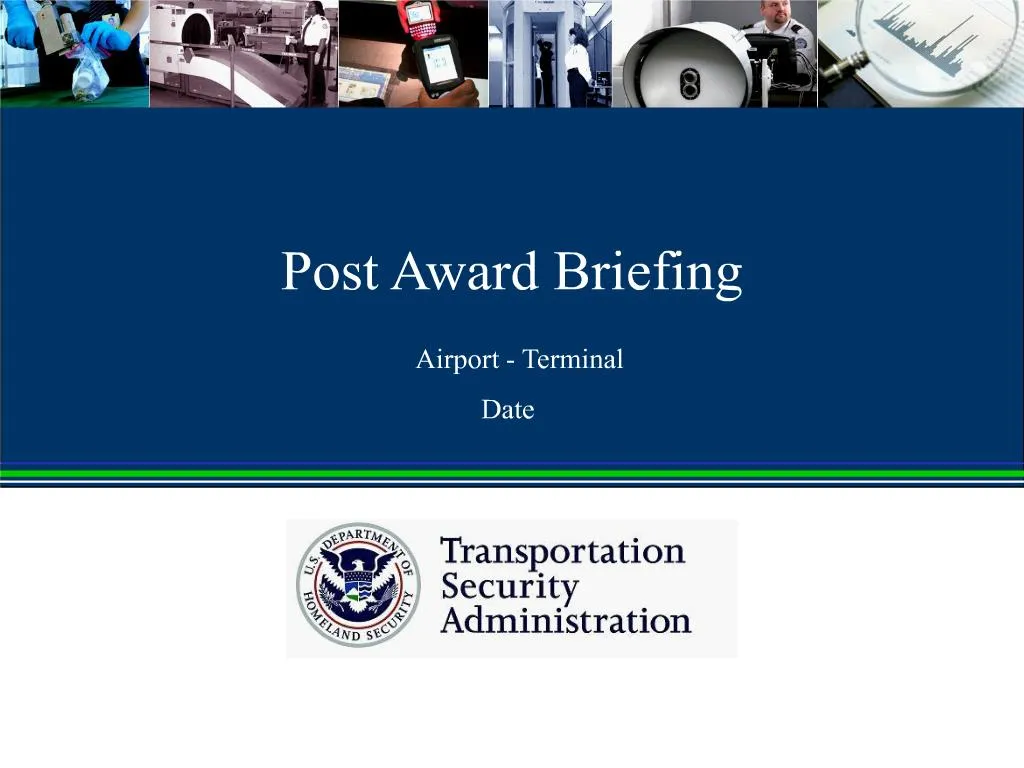 Ppt Post Award Briefing Powerpoint Presentation Free Download Id