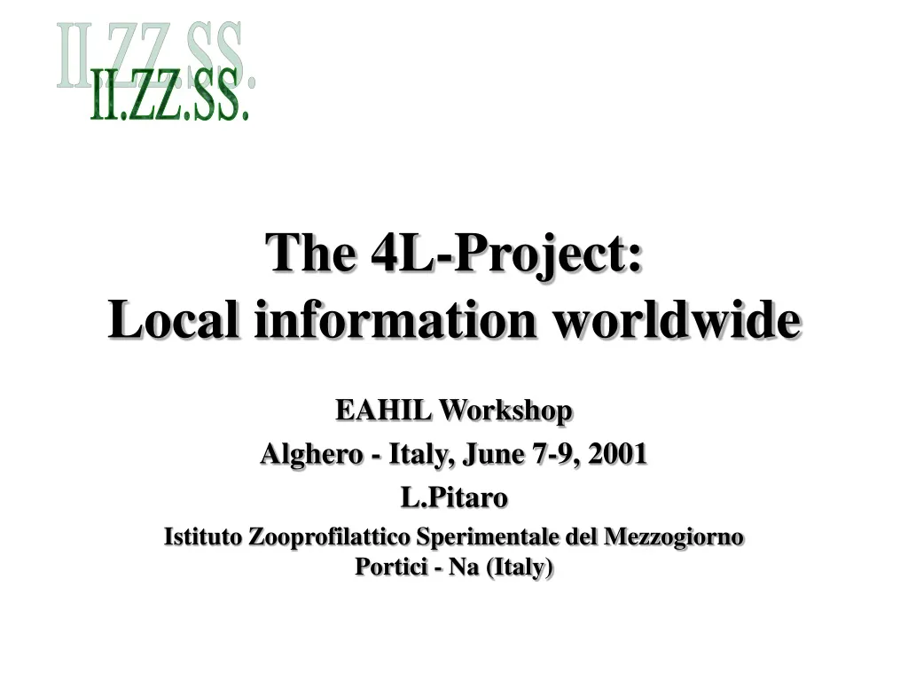 the 4l project local information worldwide n.