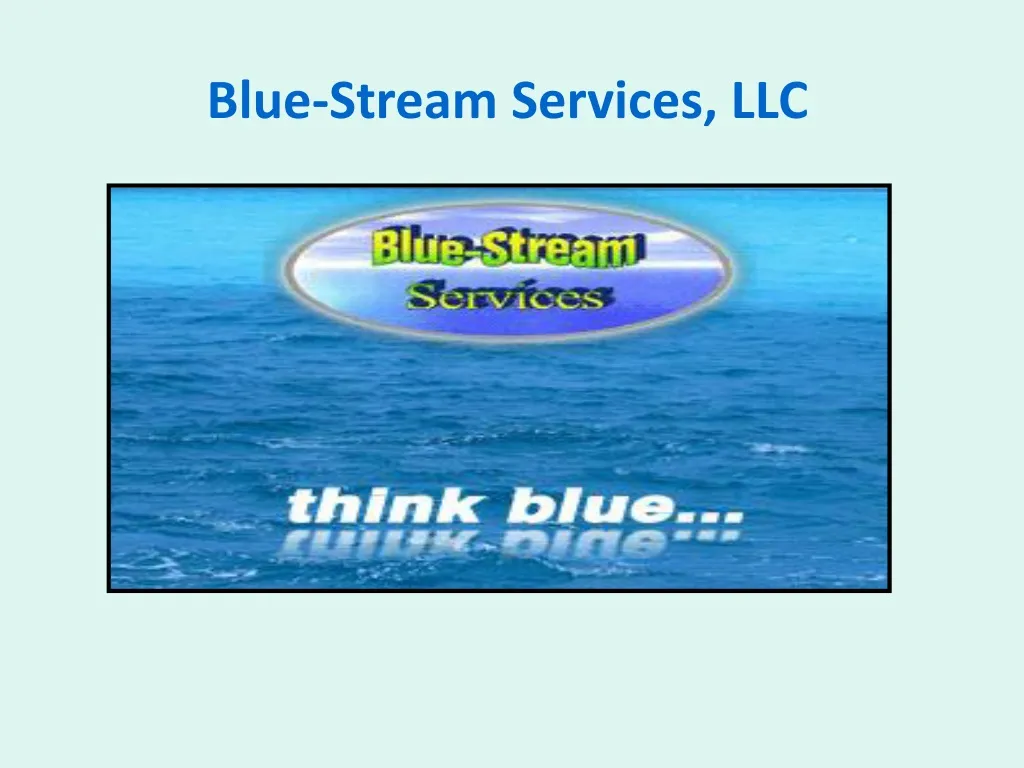 blue stream services llc n.