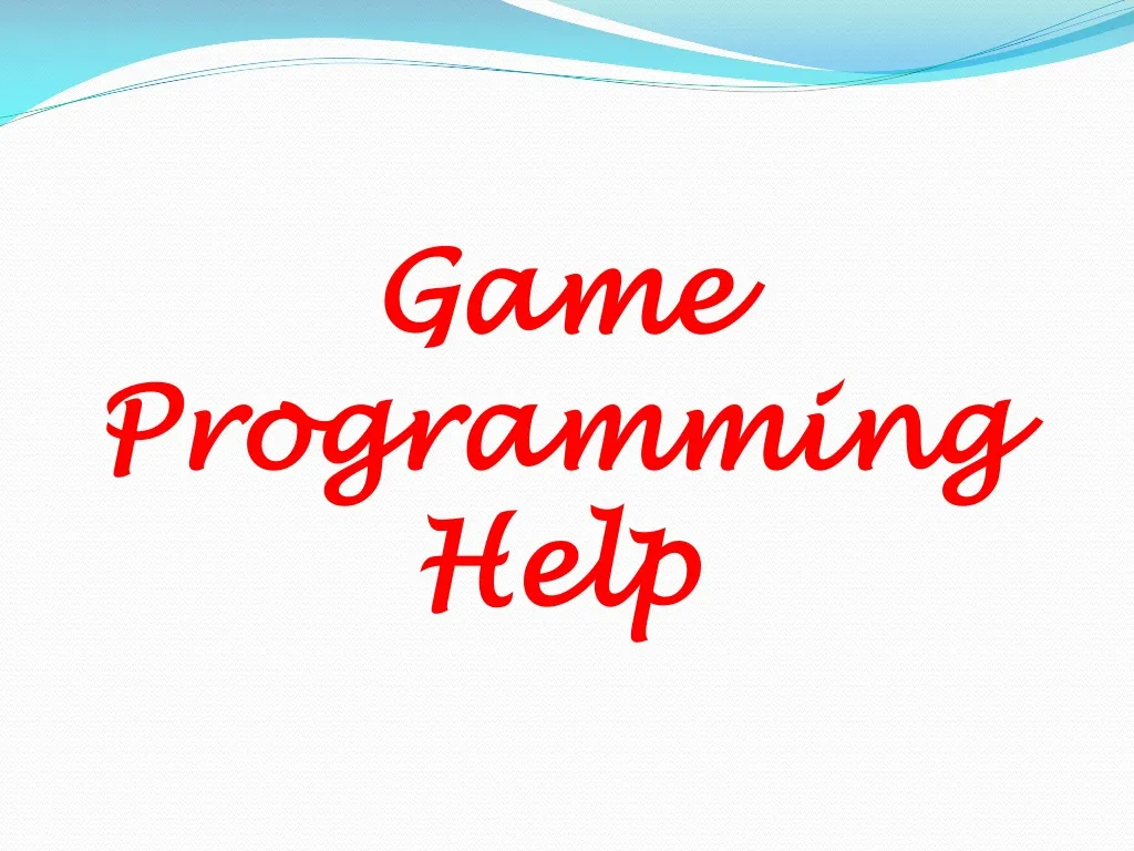 game programming help n.