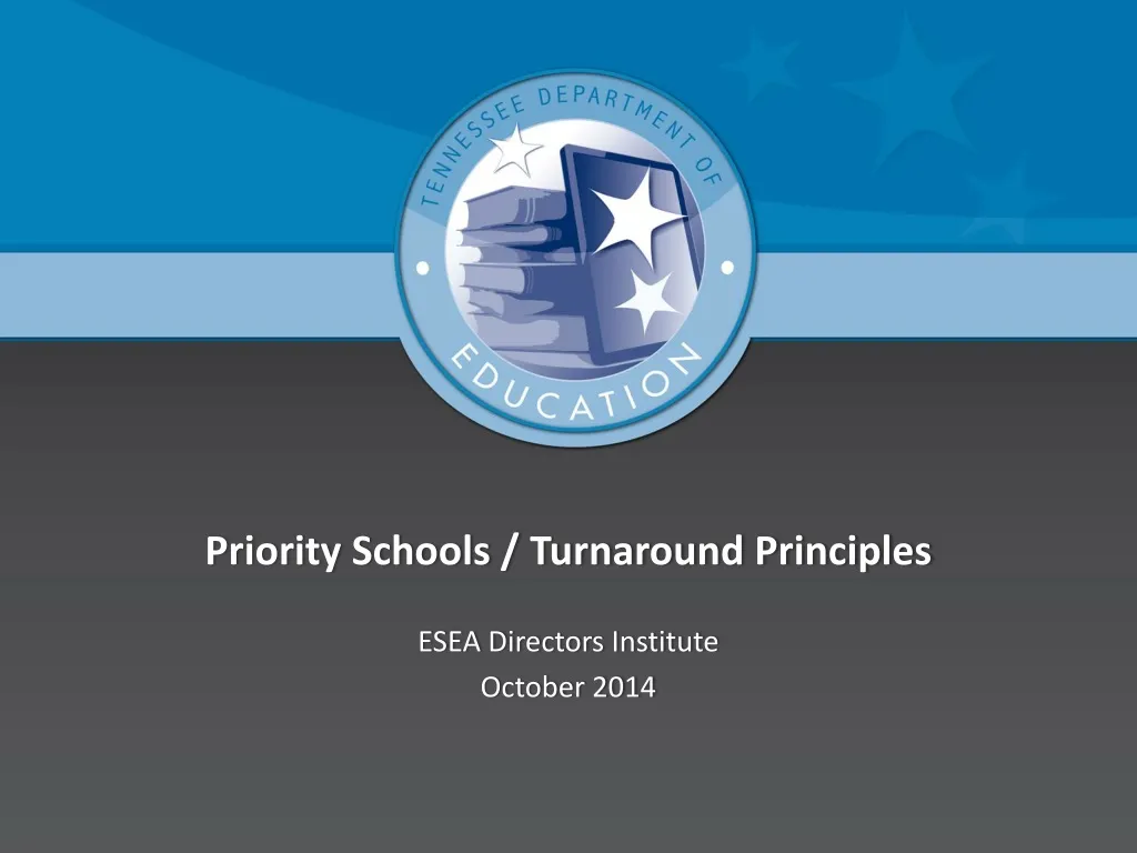 priority schools turnaround principles n.