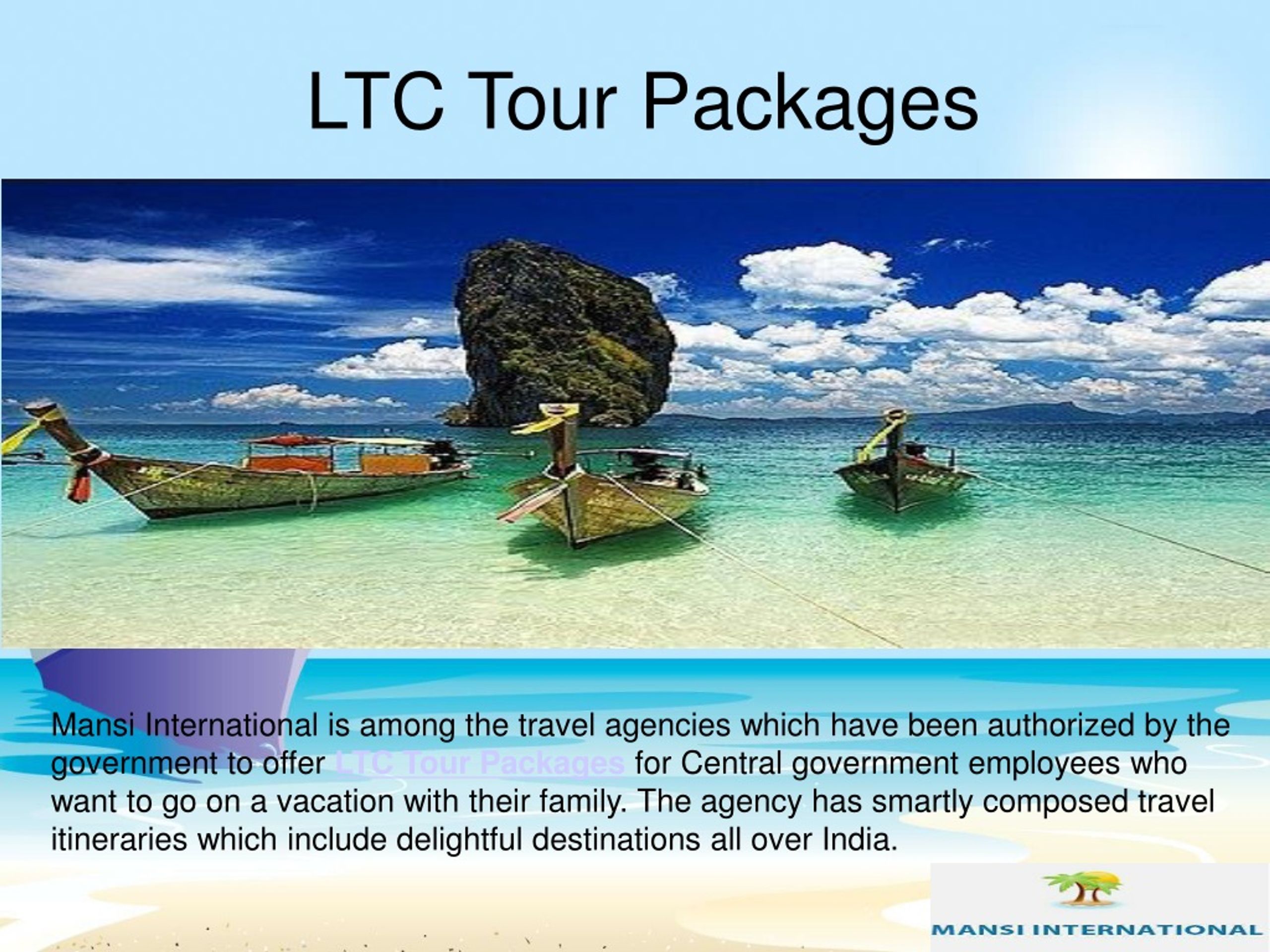 ltc international tour packages