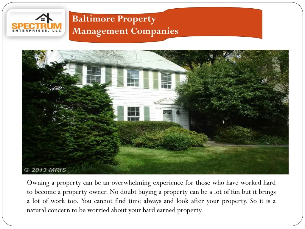 baltimore property management companies n.