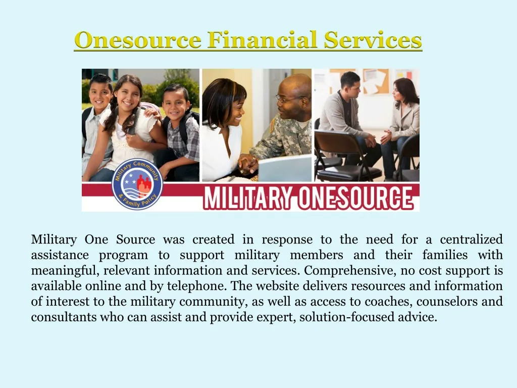 onesource financial services n.