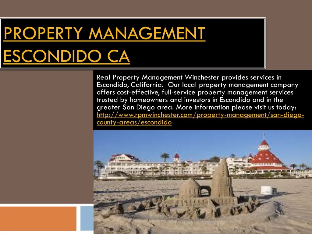 PPT PROPERTY MANAGEMENT Vista CA PowerPoint Presentation, free
