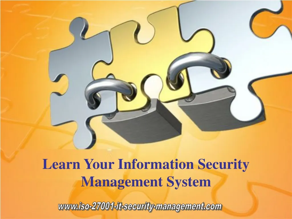 learn your information security management system n.