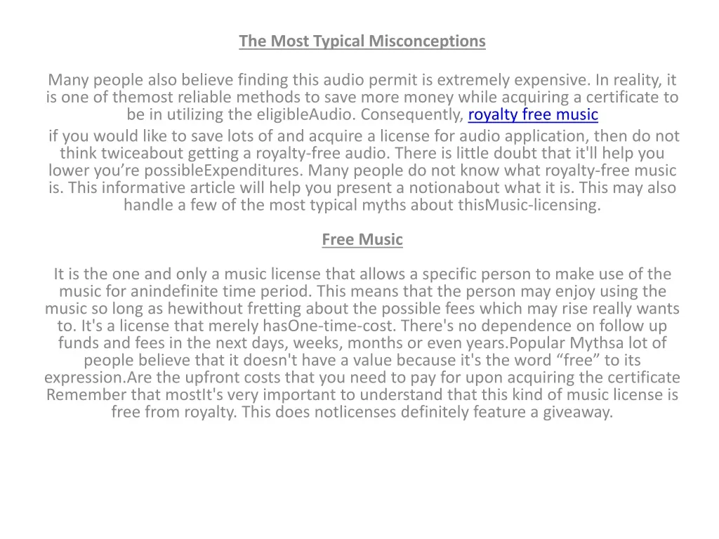 the most typical misconceptions many people also n.