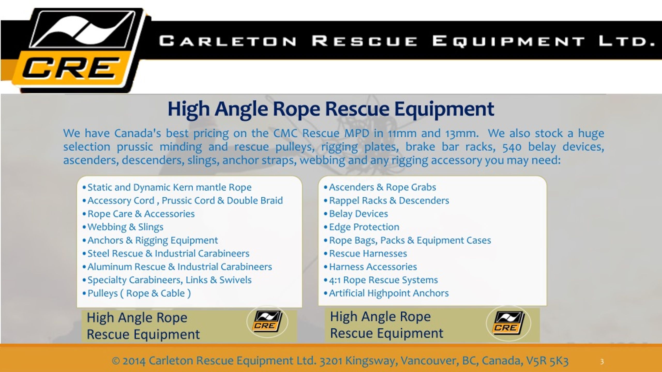PPT - Rope Rescue Equipment PowerPoint Presentation, free download -  ID:1474994