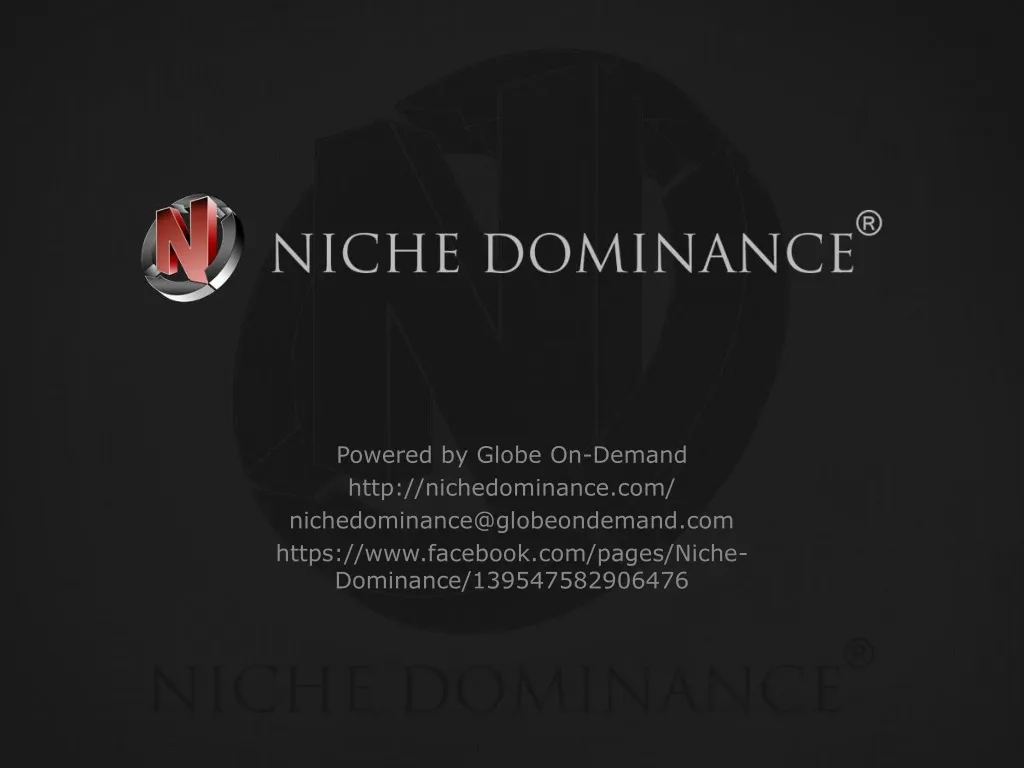 powered by globe on demand http nichedominance n.