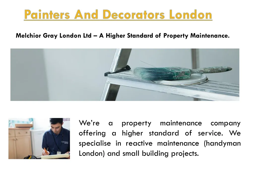 painters and decorators london n.