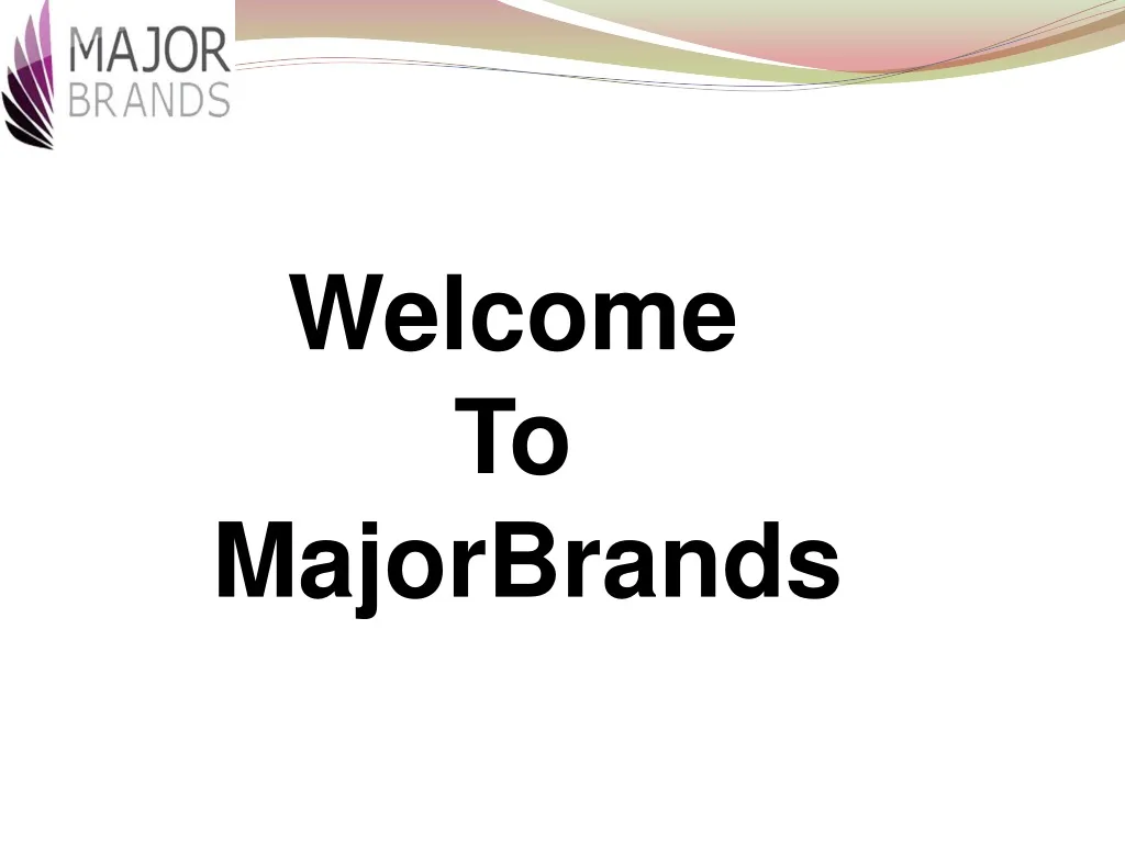 welcome to majorbrands n.