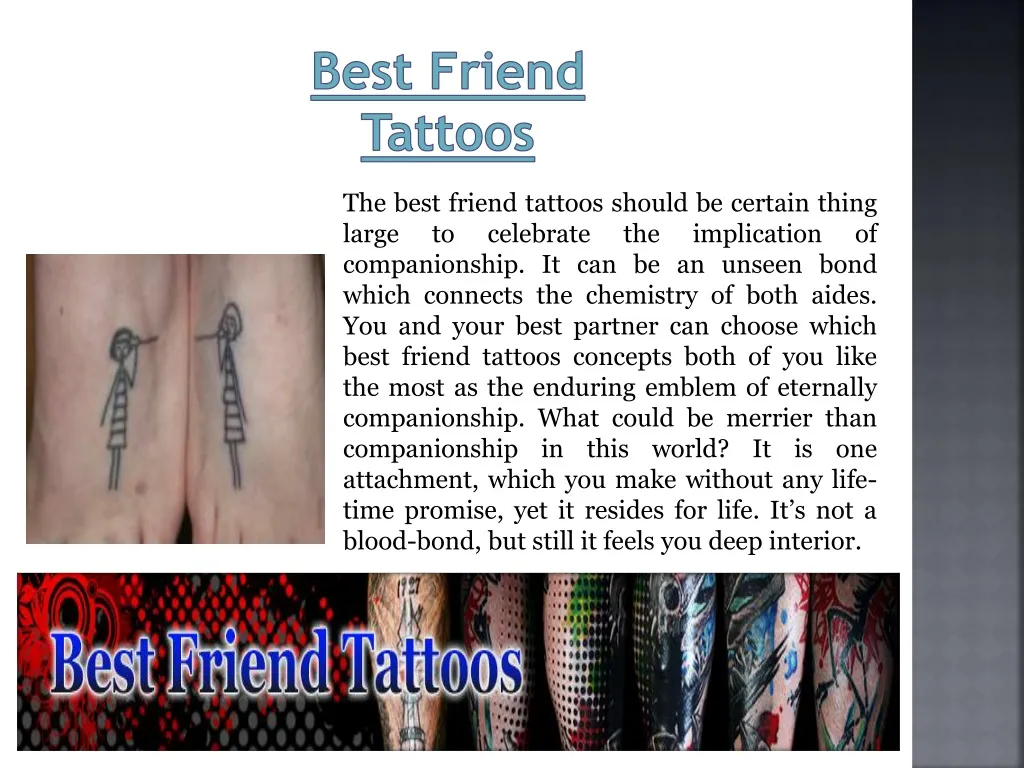 best friend tattoos n.