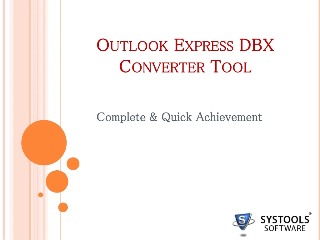 outlook express dbx converter tool n.