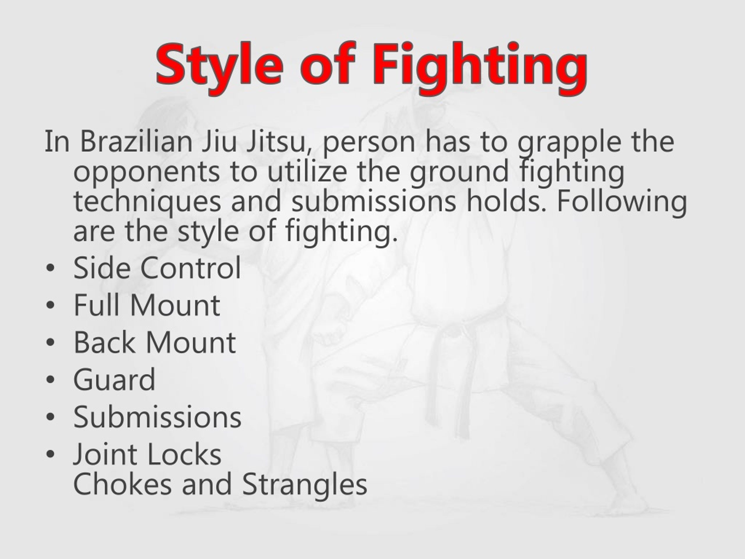 Ppt - Bjj – Brazilian Jiu-jitsu Powerpoint Presentation, Free Download 