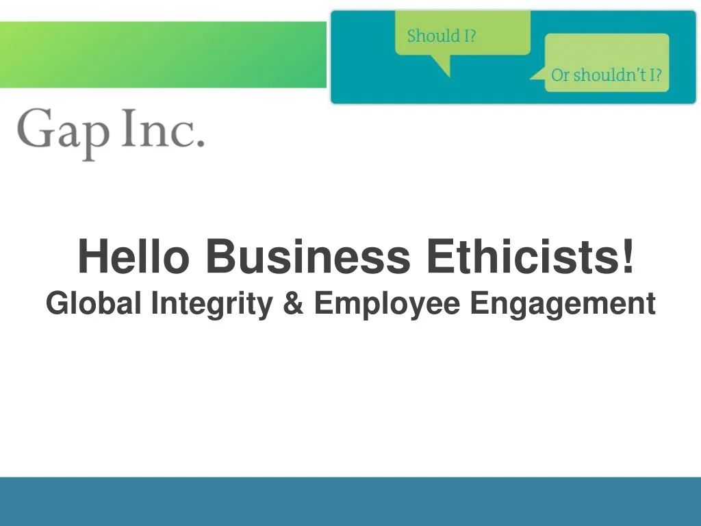 hello business ethicists global integrity n.