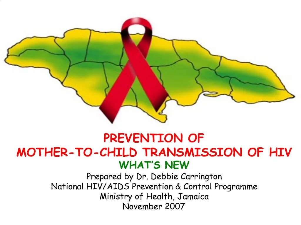 PPT - PREVENTION OF MOTHER-TO-CHILD TRANSMISSION OF HIV WHAT S NEW ...