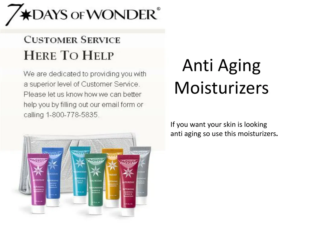 anti aging moisturizers n.