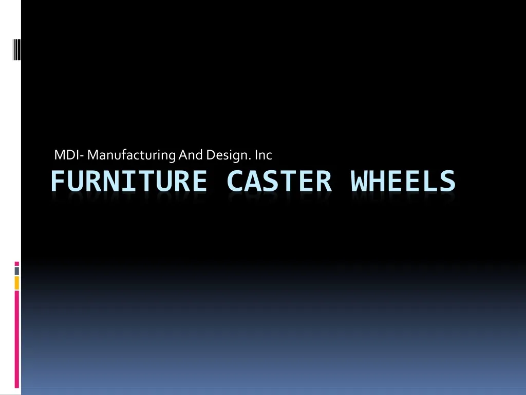mdi manufacturing and design inc n.